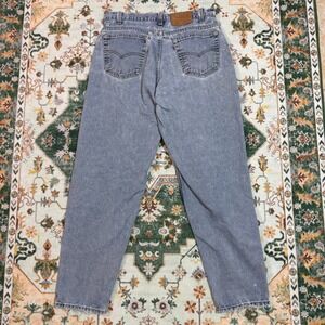 Vintage Levi's 560 Comfort Fit Jeans‎ Men's W33 L31 Light Wash Distressed Denim